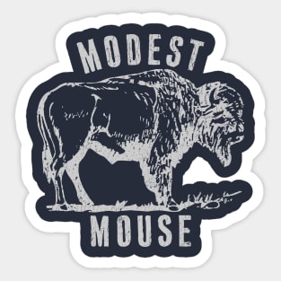 Modest Mouse Vintage Sticker